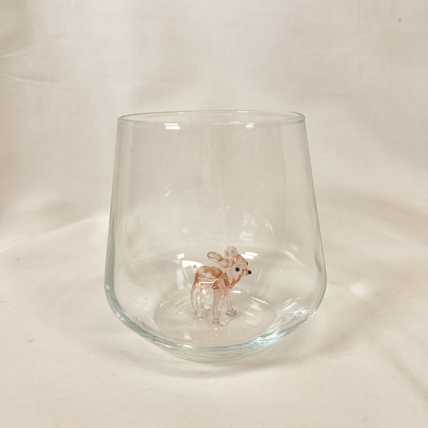 Deer Glass Cup