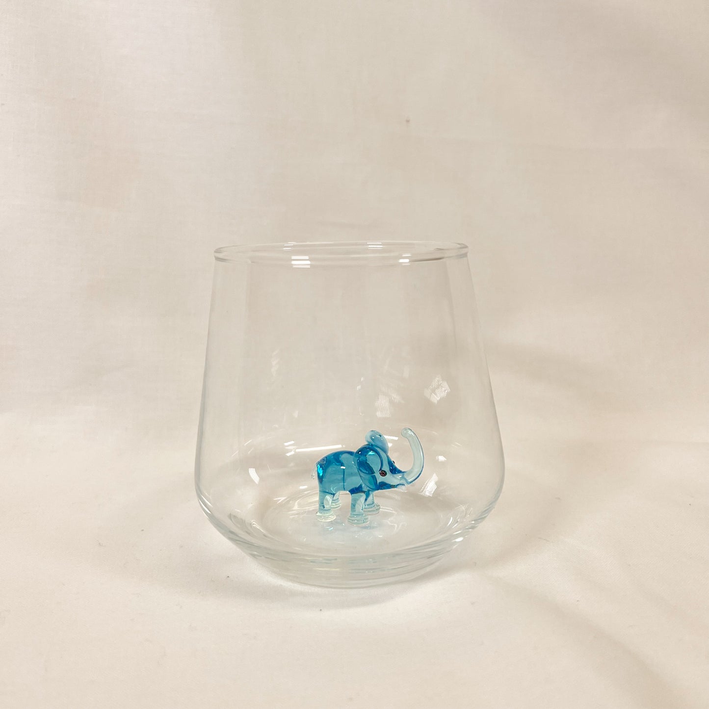 Elephant Glass Cup
