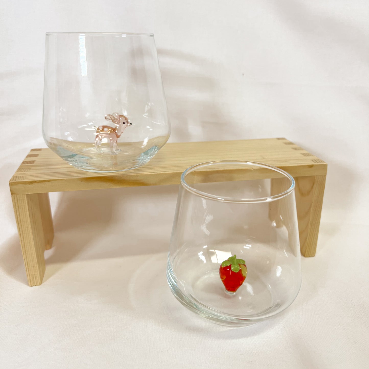 Strawberry Glass Cup