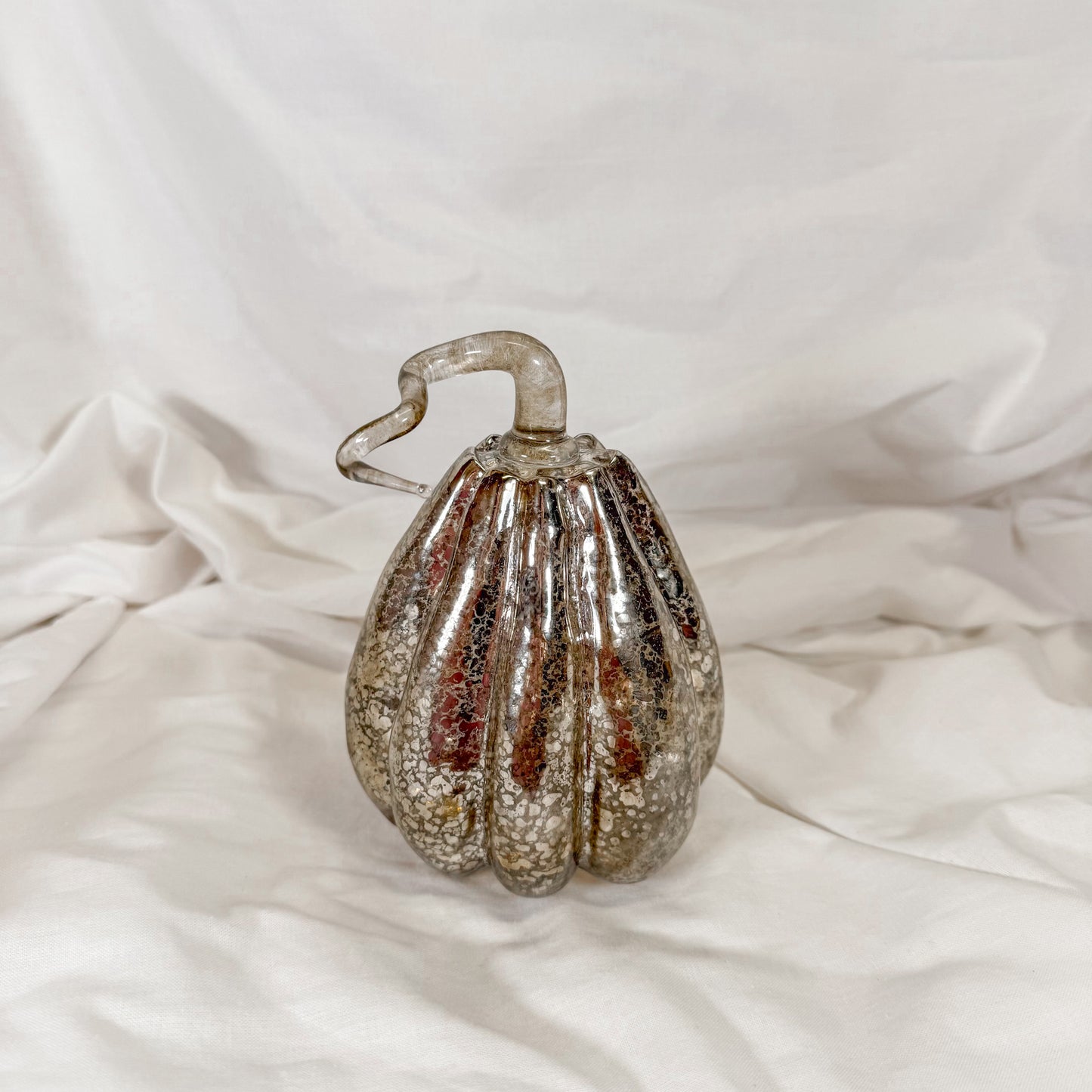 Mercury Glass Pumpkin