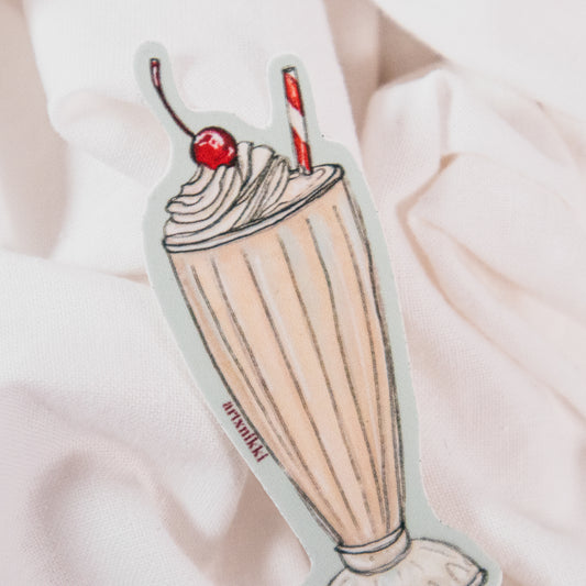 Milkshake Vinyl Sticker