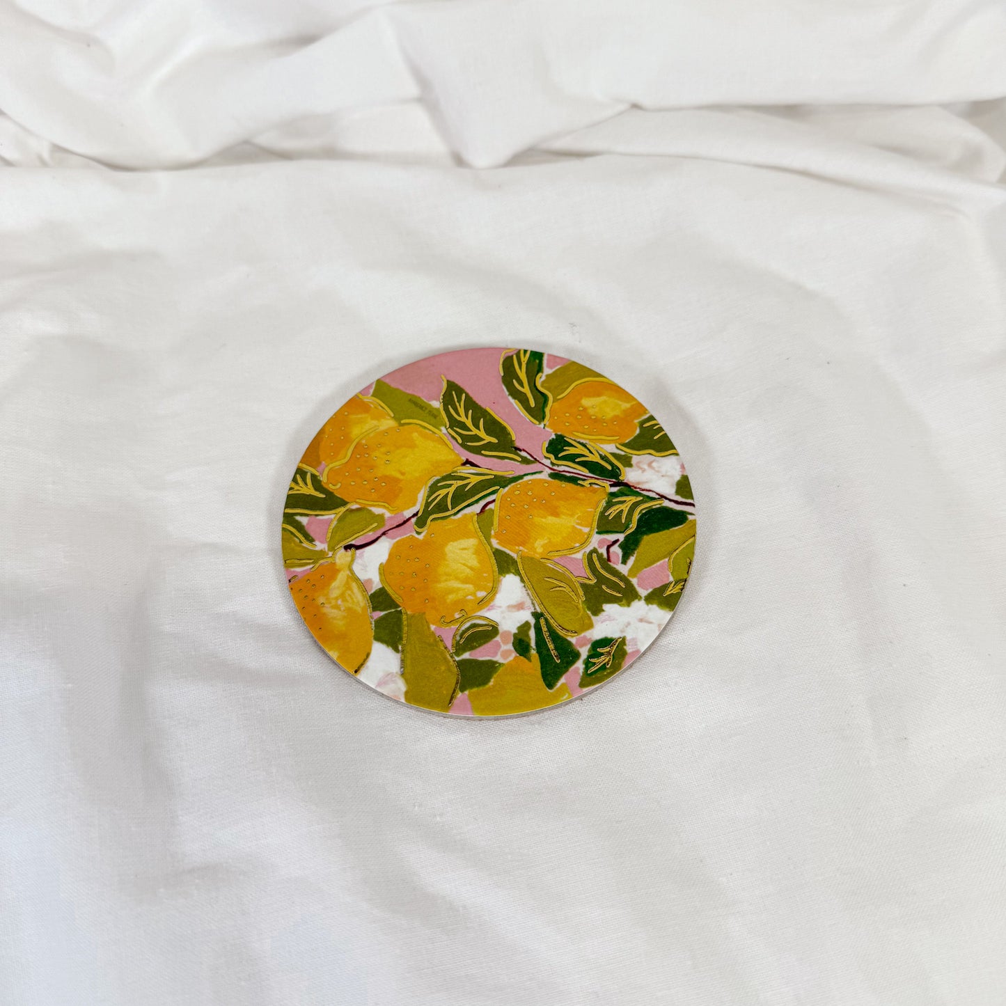 Lemons Cork Coaster