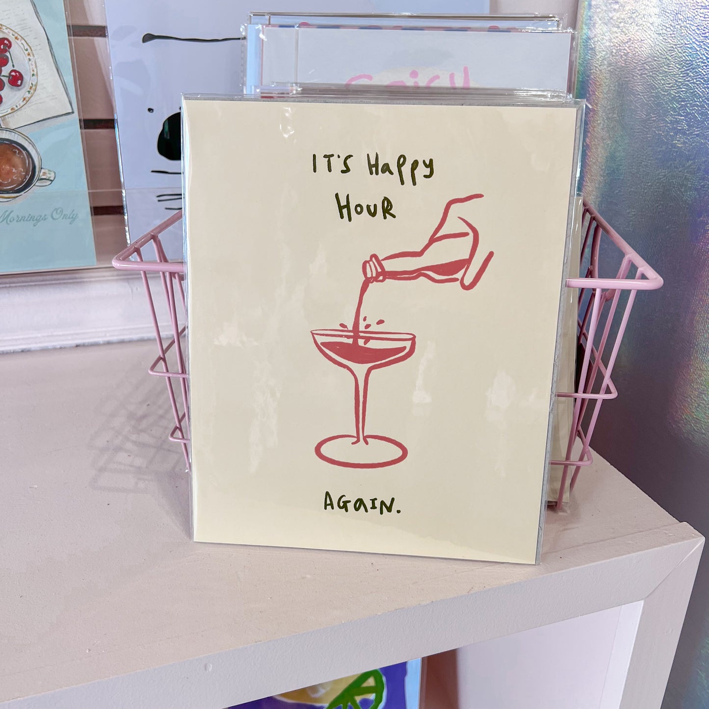 Happy Hour Again Wall Art Print