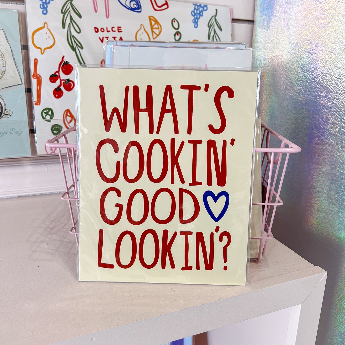 What's Cookin Wall Art Print