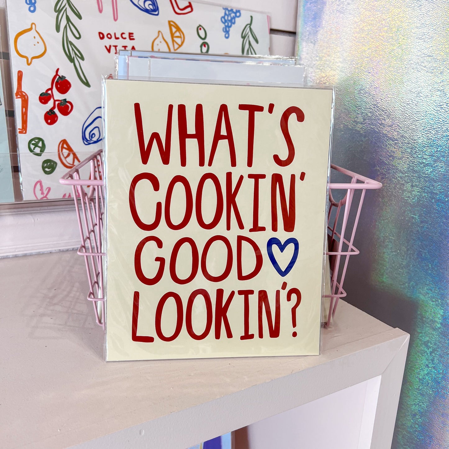 What's Cookin Wall Art Print