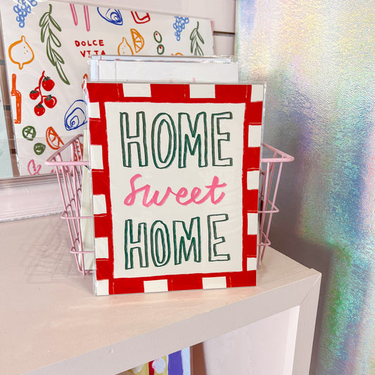 Home Sweet Home Wall Art Print
