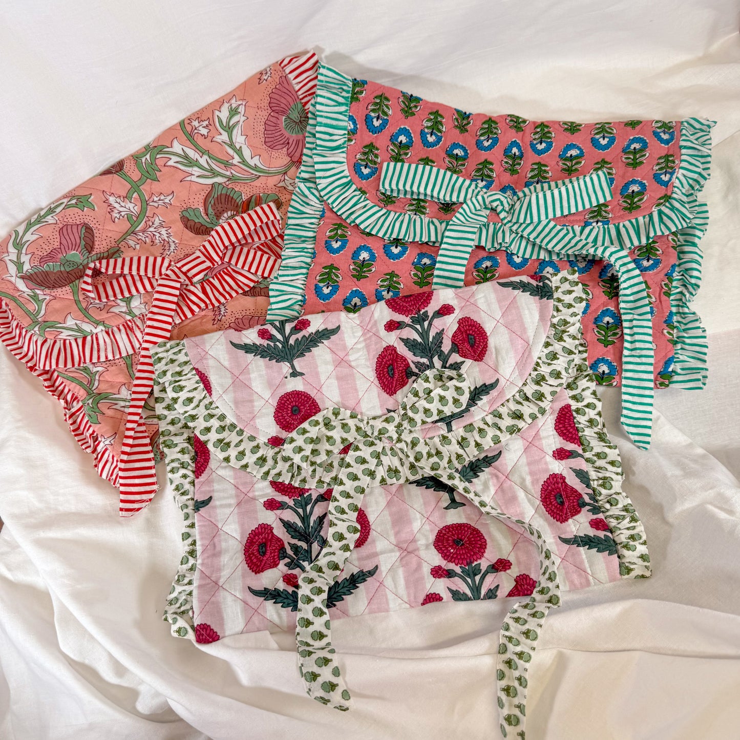 Quilted Floral Laptop Case