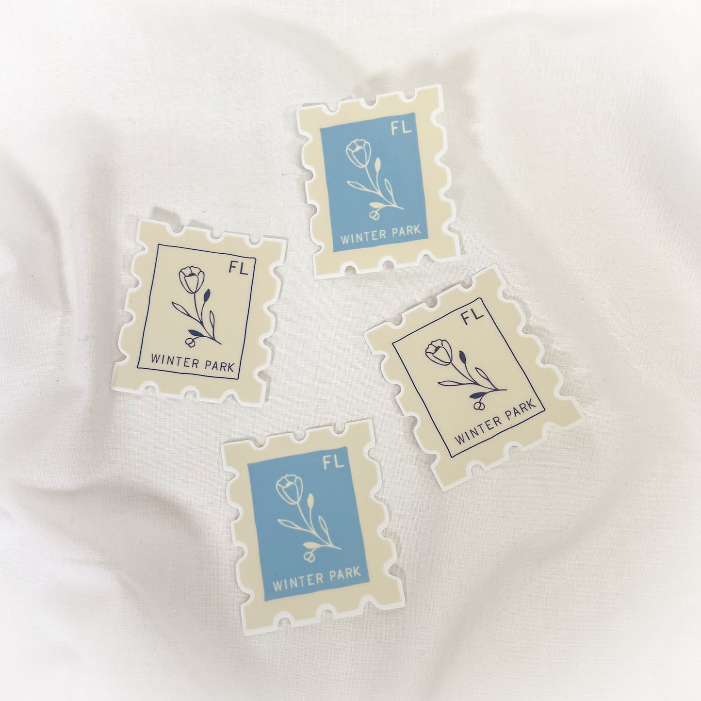 Winter Park Stamp Vinyl Sticker