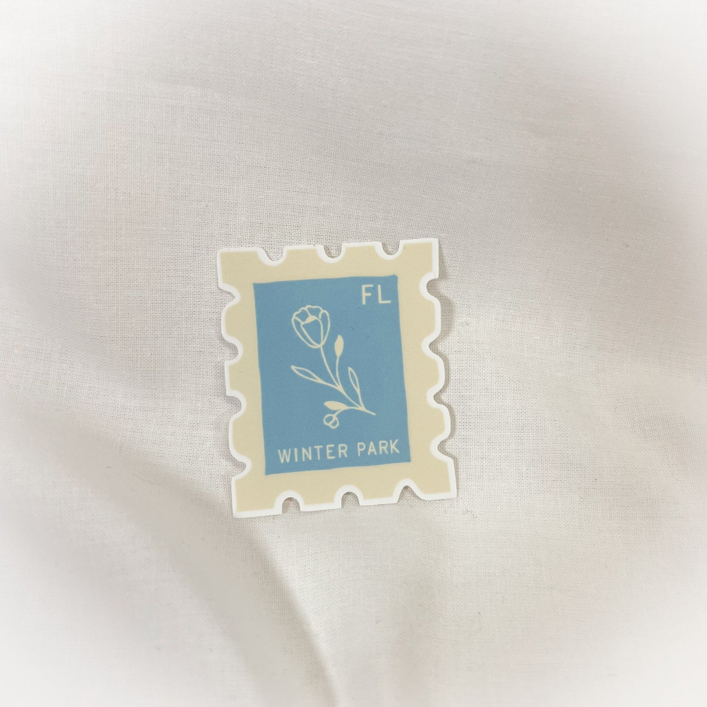 Winter Park Stamp Vinyl Sticker