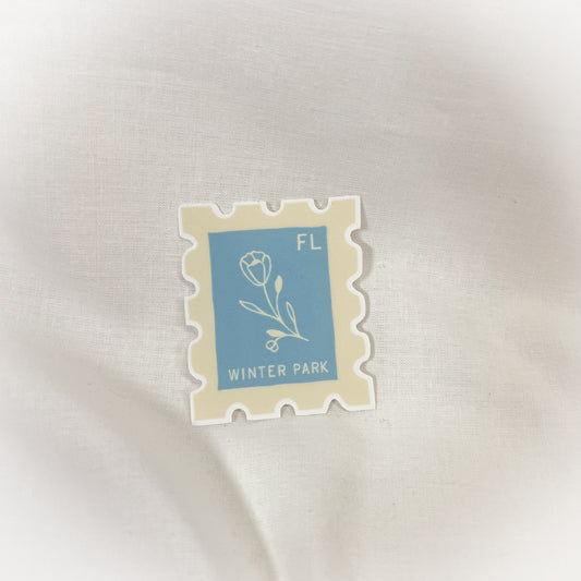 Winter Park Stamp Vinyl Sticker