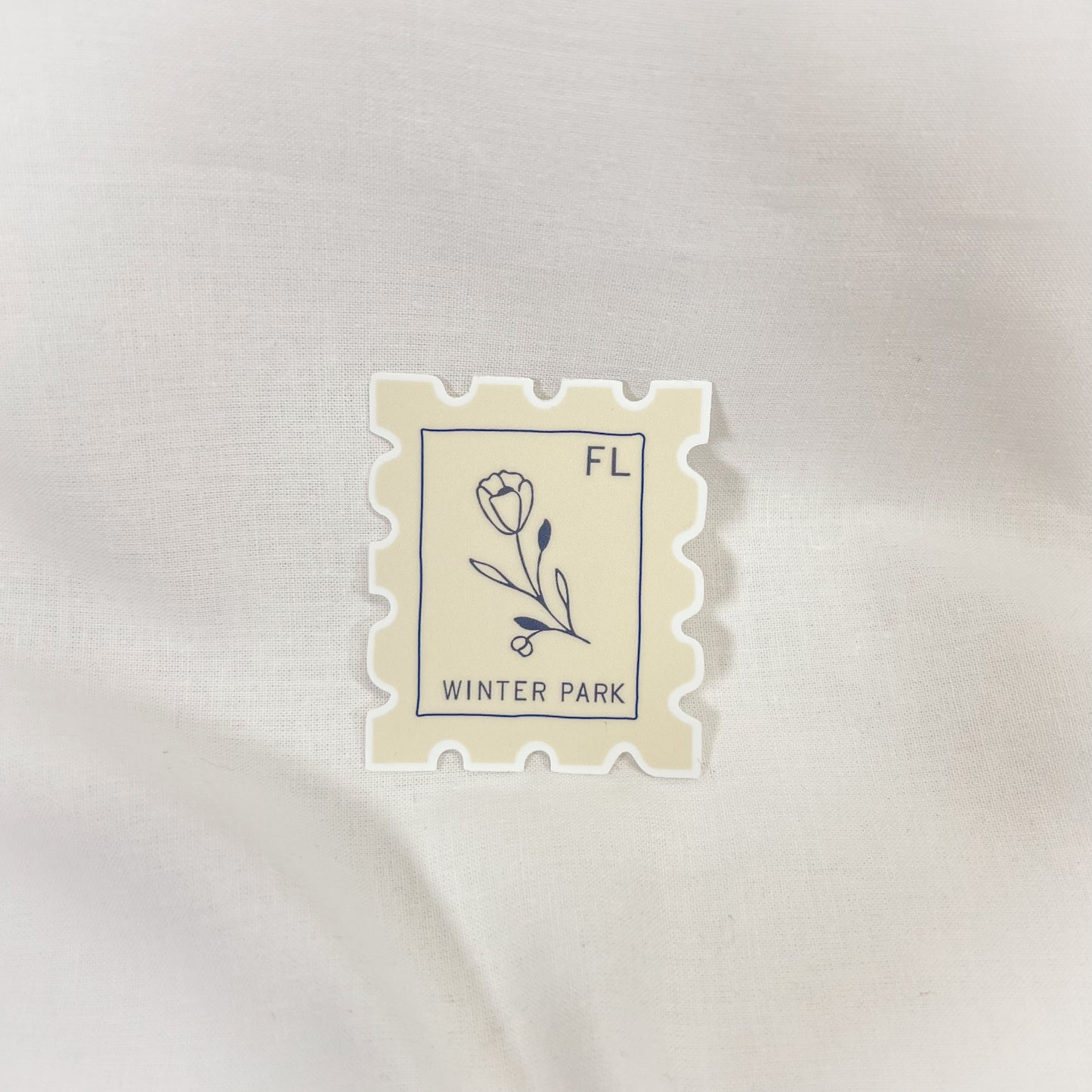 Winter Park Stamp Vinyl Sticker