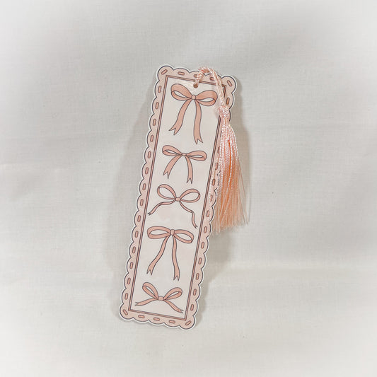 Bow Tassel Bookmark