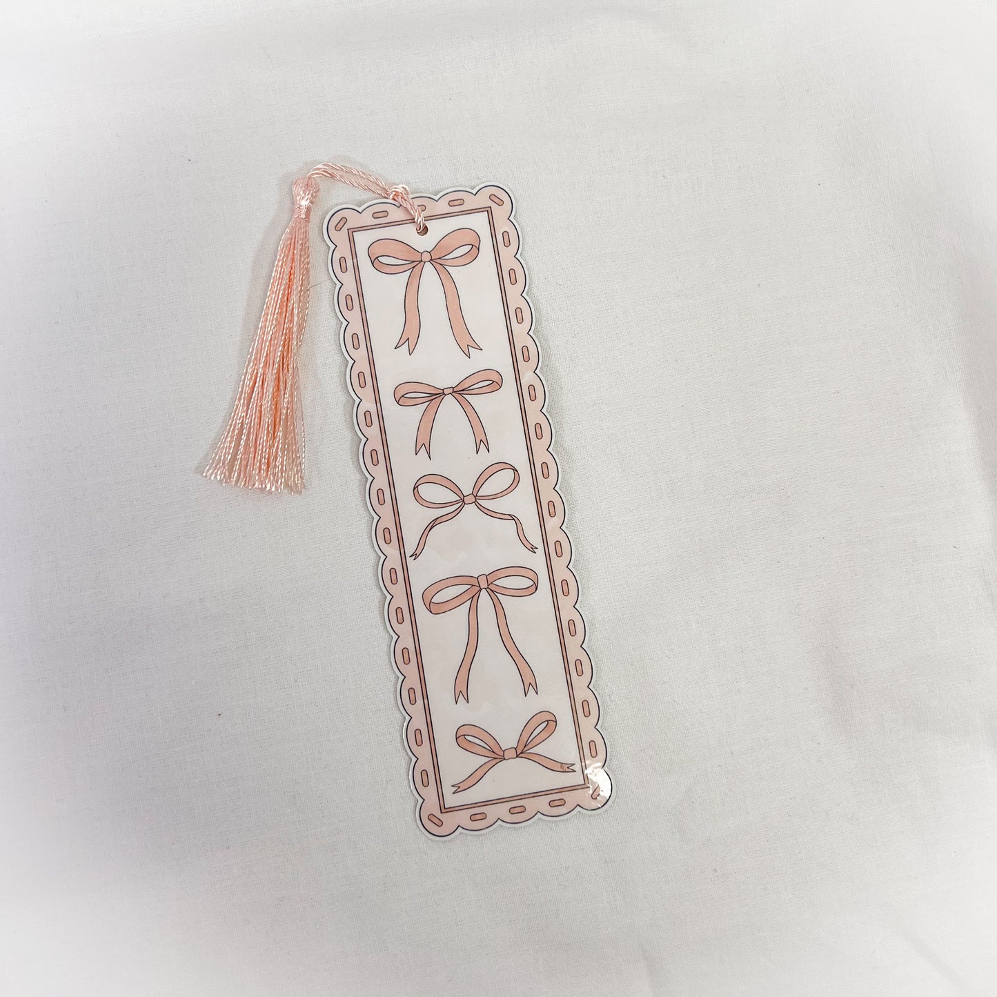 Bow Tassel Bookmark