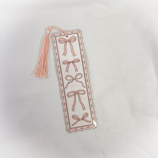 Bow Tassel Bookmark