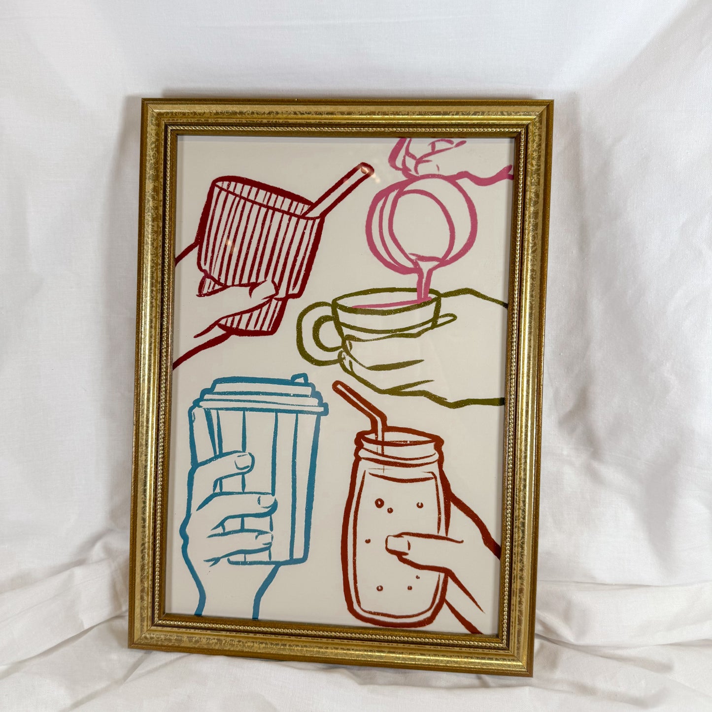 Classic Gold A4 Picture Frame