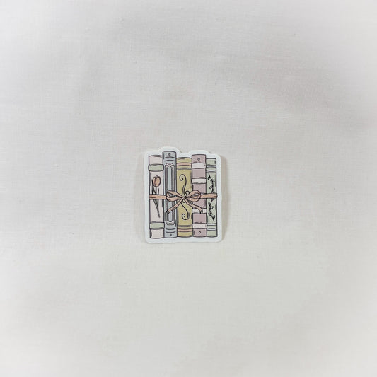 Book Bundle Vinyl Sticker