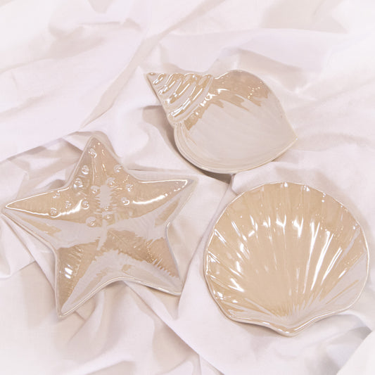 Iridescent Seashell Tray