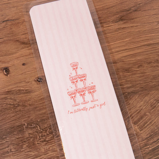 Just A Girl Bookmark