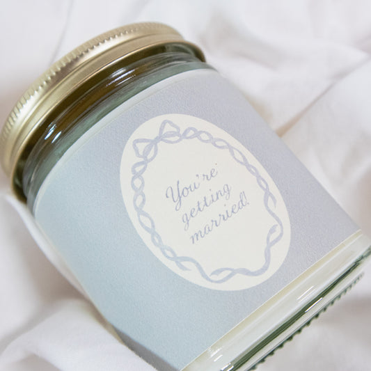 You're Getting Married Candle