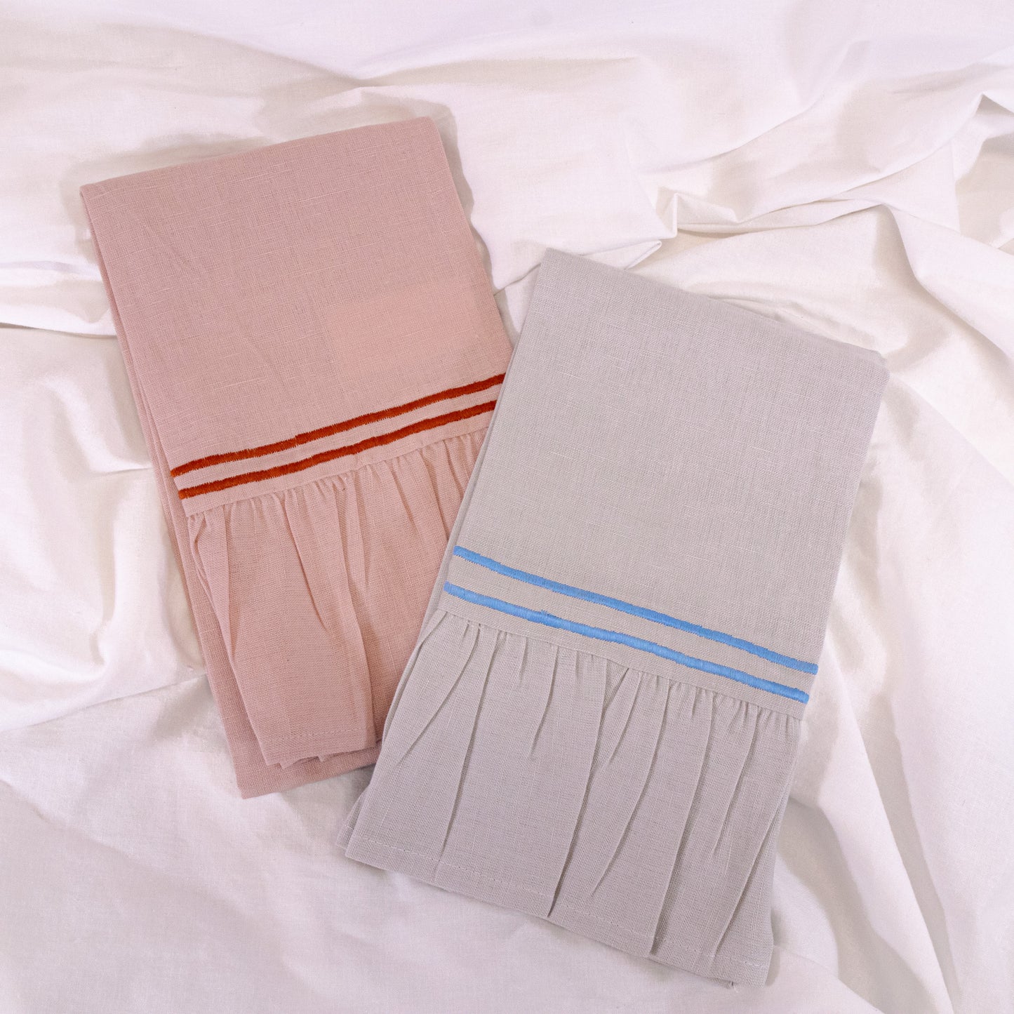 Ruffle Edge Tea Towel