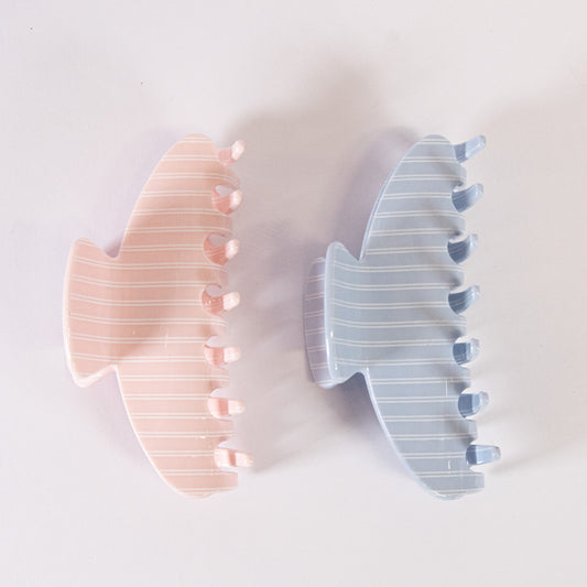 Double Stripe Claw Hair Clip