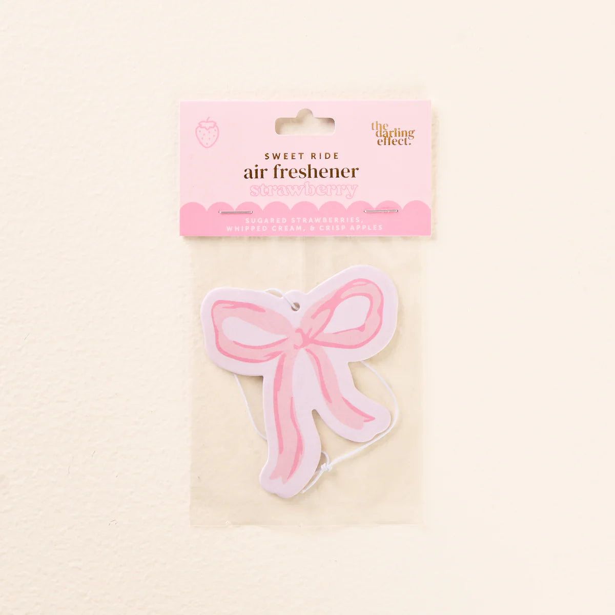 Girly Bow Car Air Freshener
