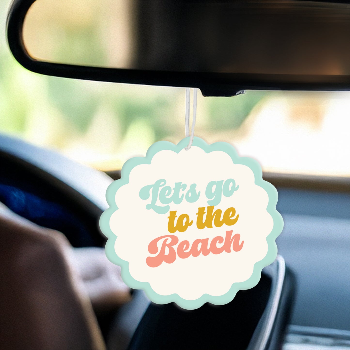 To The Beach Car Air Freshener