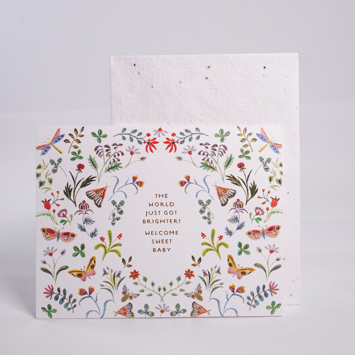 Butterfly Baby Greeting Card