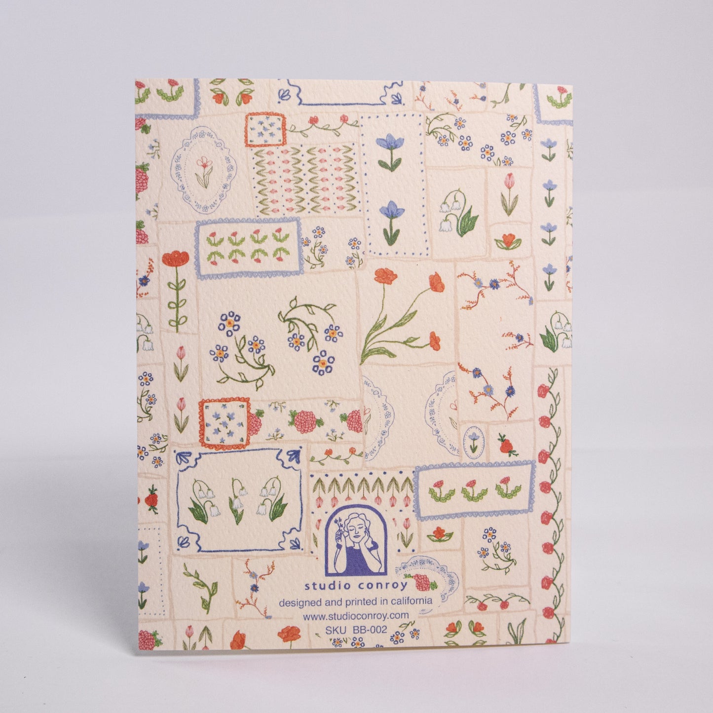 Baby Quilted Greeting Card