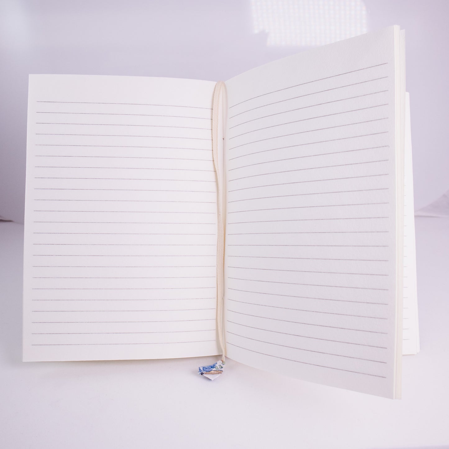 Block Floral Lined Notebook