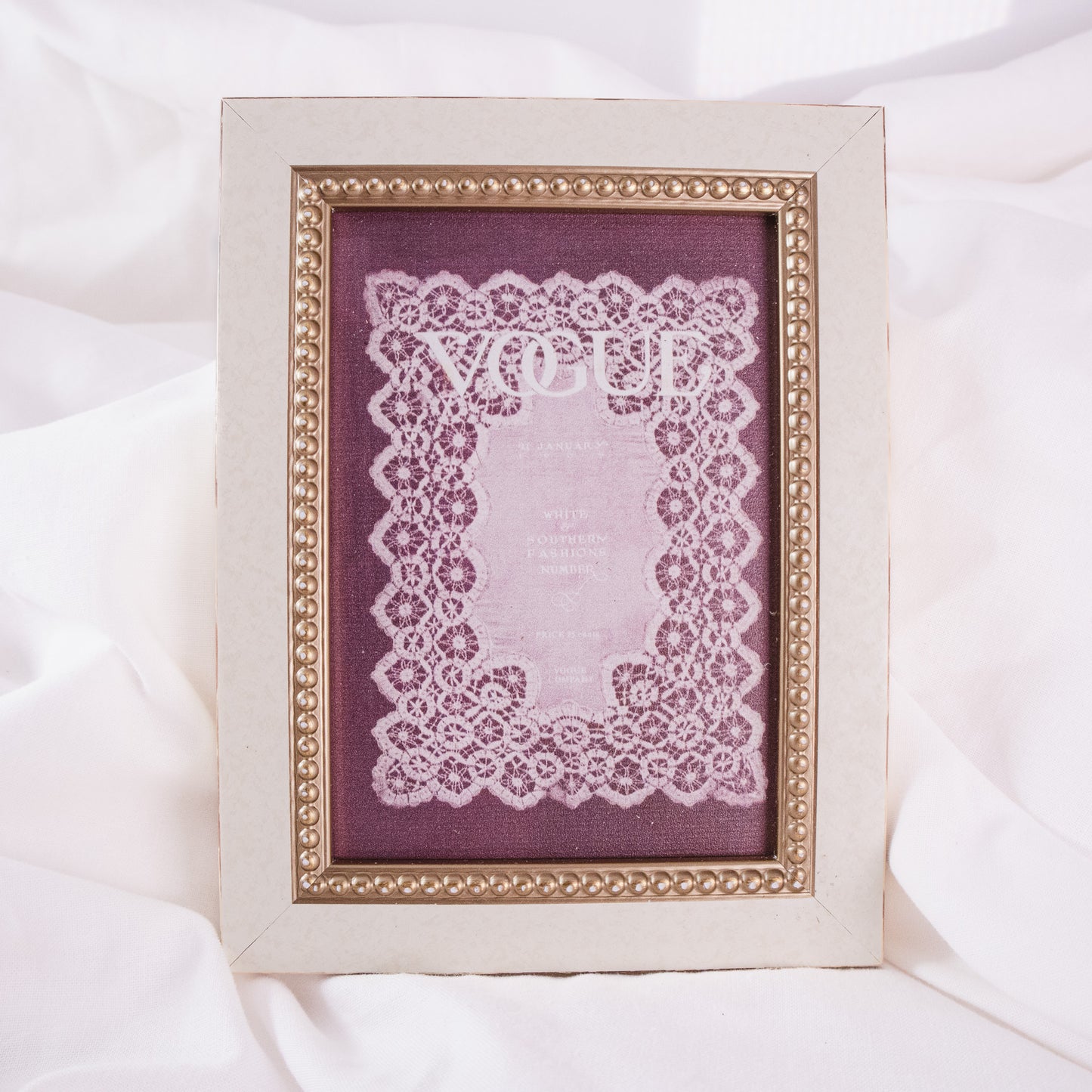 Lace Vogue Framed Wall Art