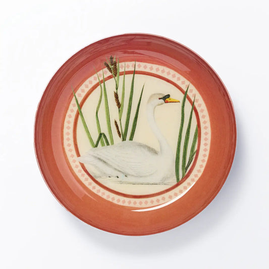 Tropical Swan Enamel Tray
