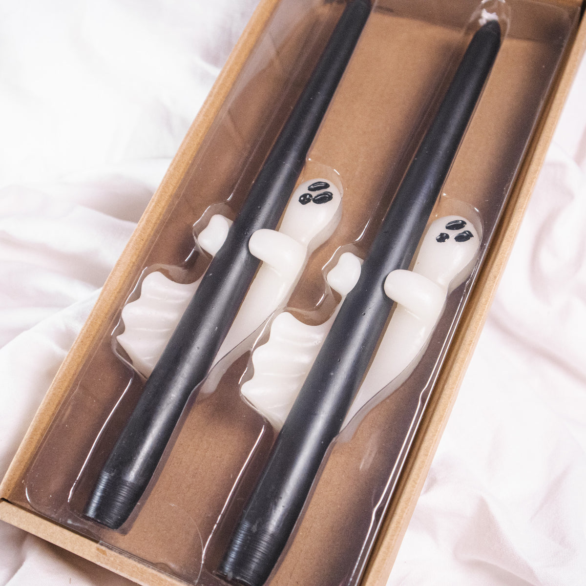 Ghost Taper Candles