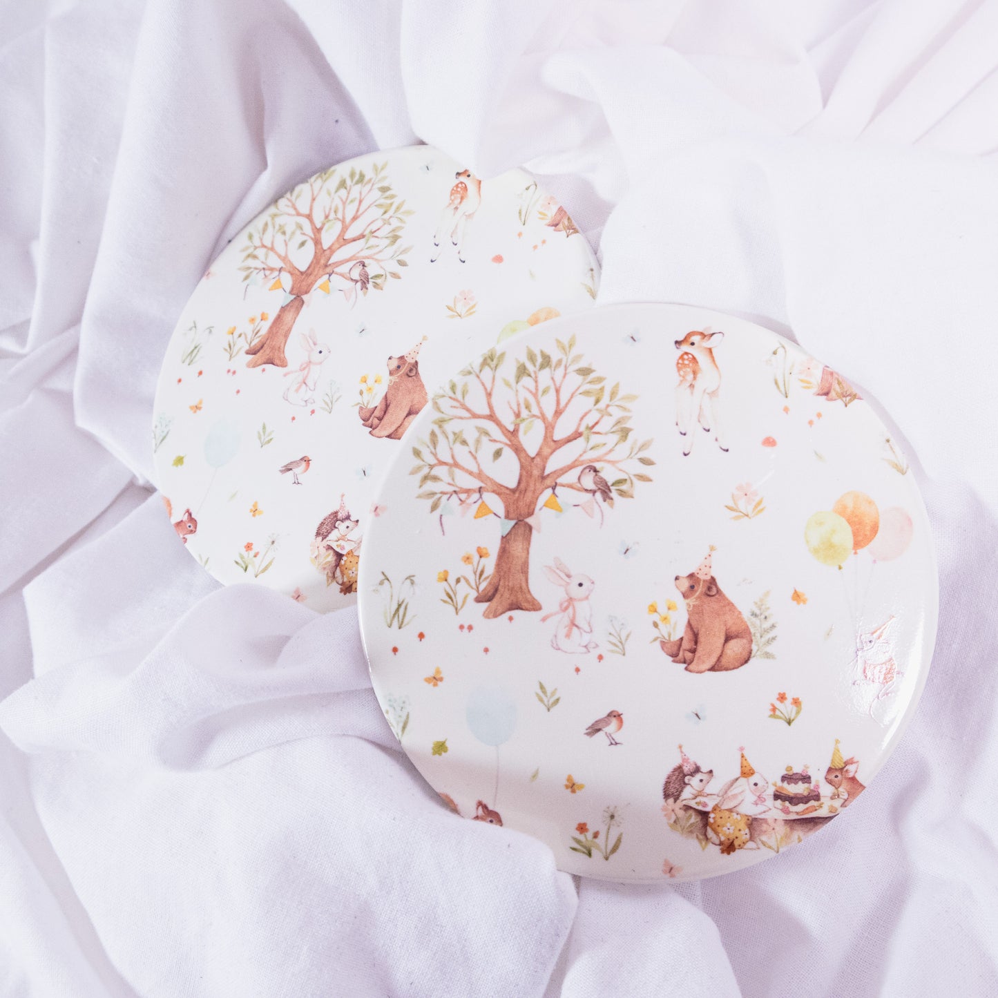 Forest Party Ceramic Coster