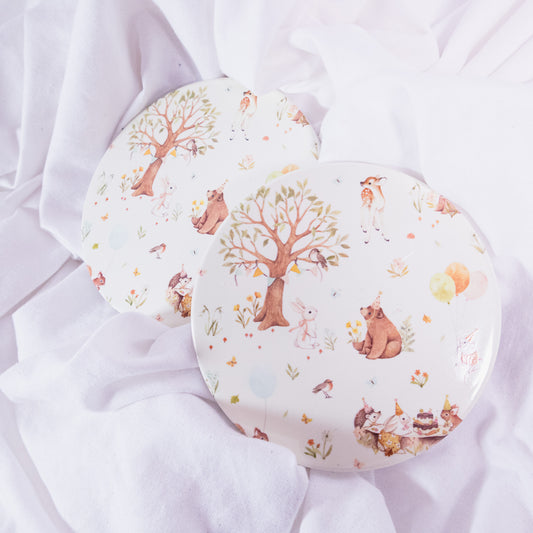 Forest Party Ceramic Coster