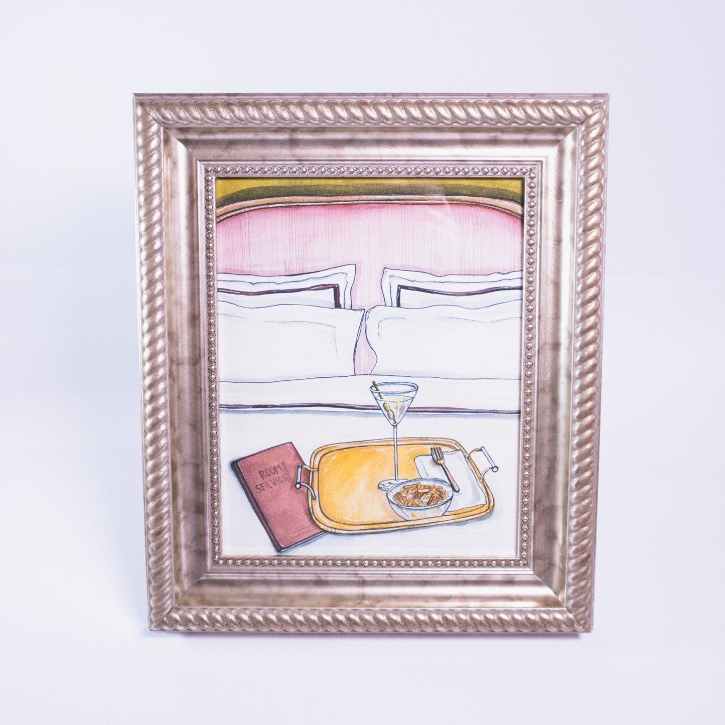 Antique Silver 8x10 Picture Frame