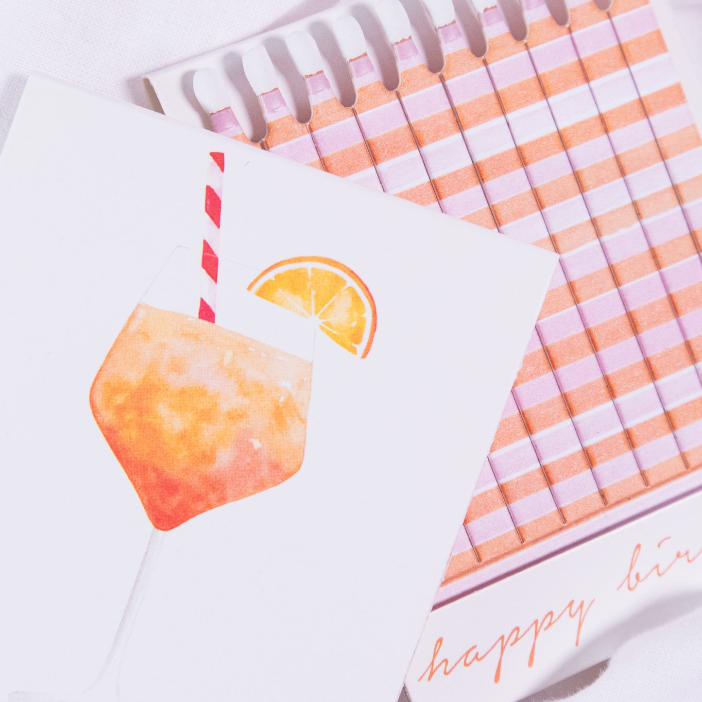 Happy Birthday Spritz Matchbook