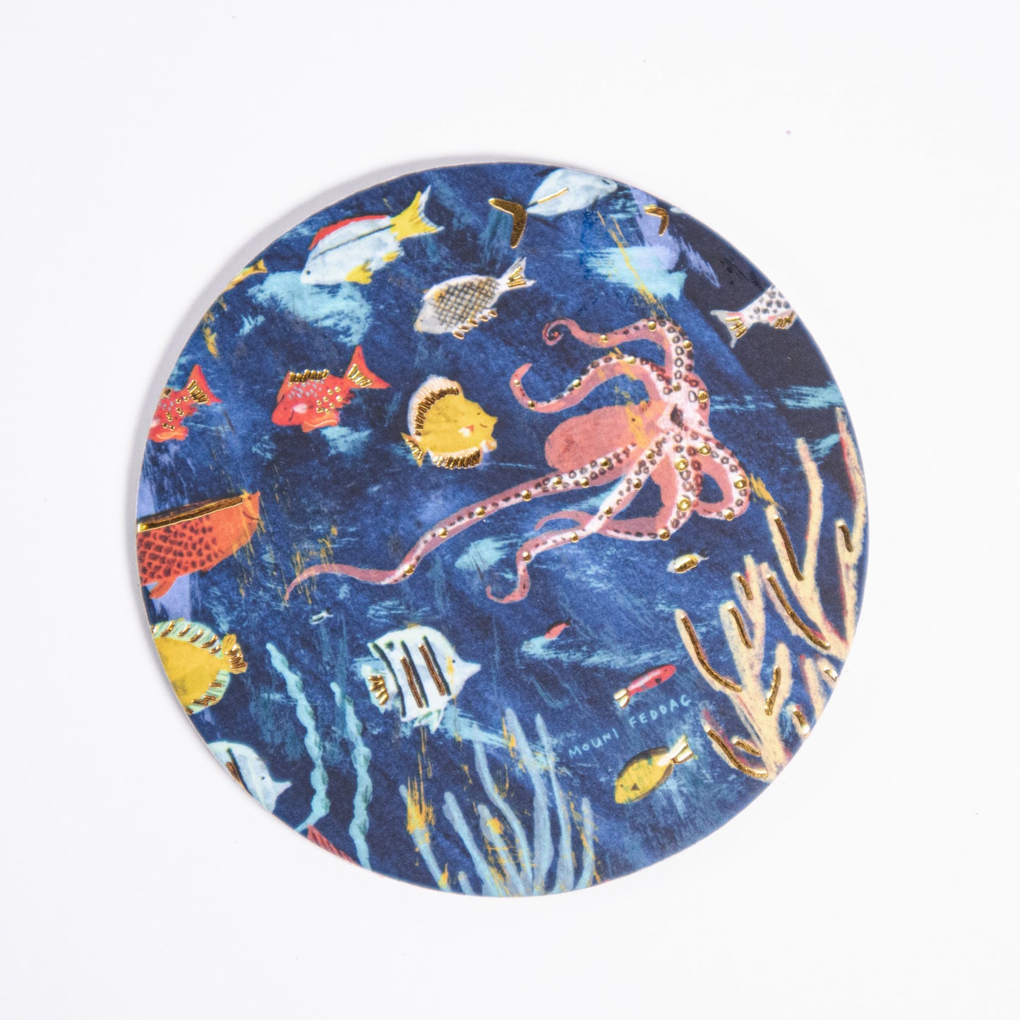 Under The Sea Cork Coaster