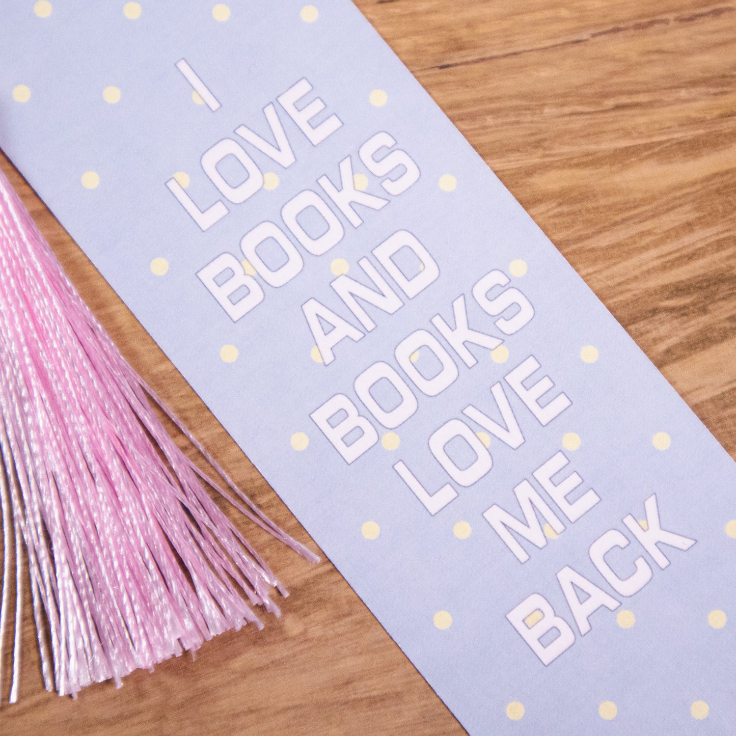 I Love Books Bookmark