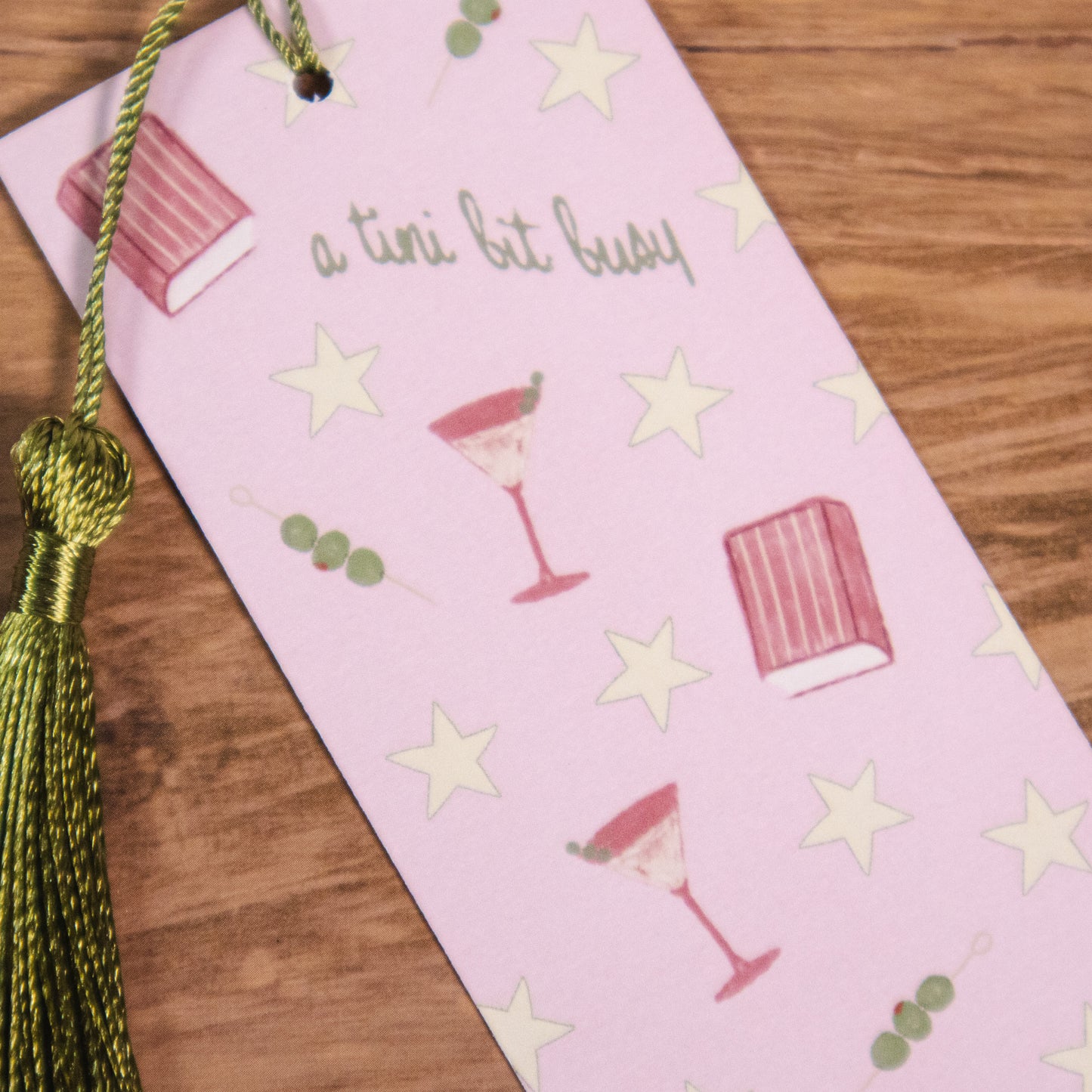 Tini Bit Busy Bookmark