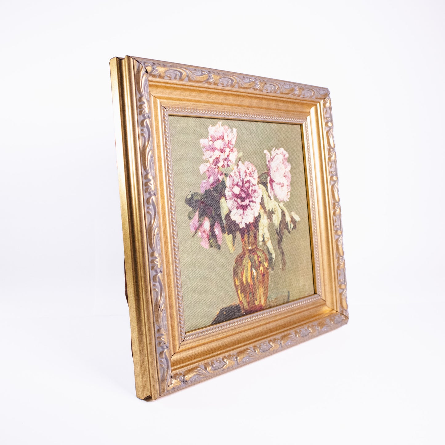 Pink Peonies Framed Wall Art