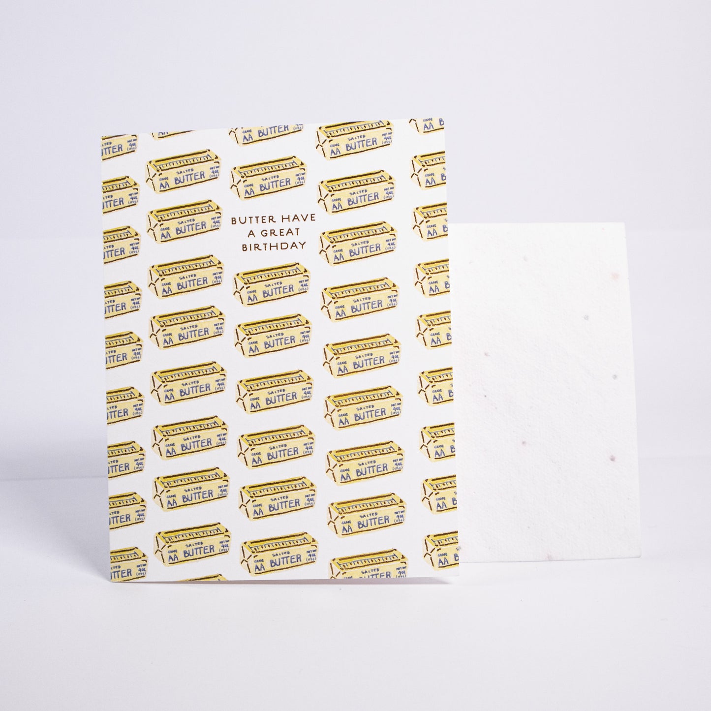 Butter Birthday Greeting Card