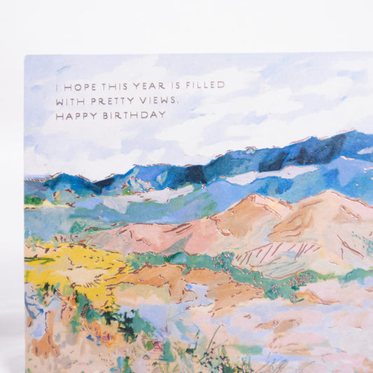 Pretty Views Birthday Greeting Card