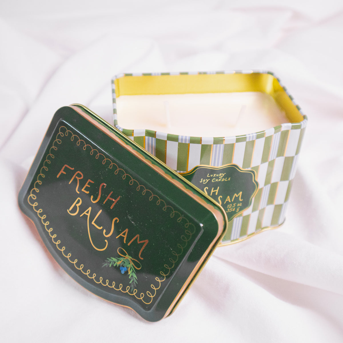 Holiday Candle Tin