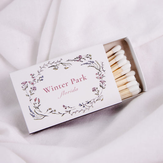 Winter Park Floral Matchbox