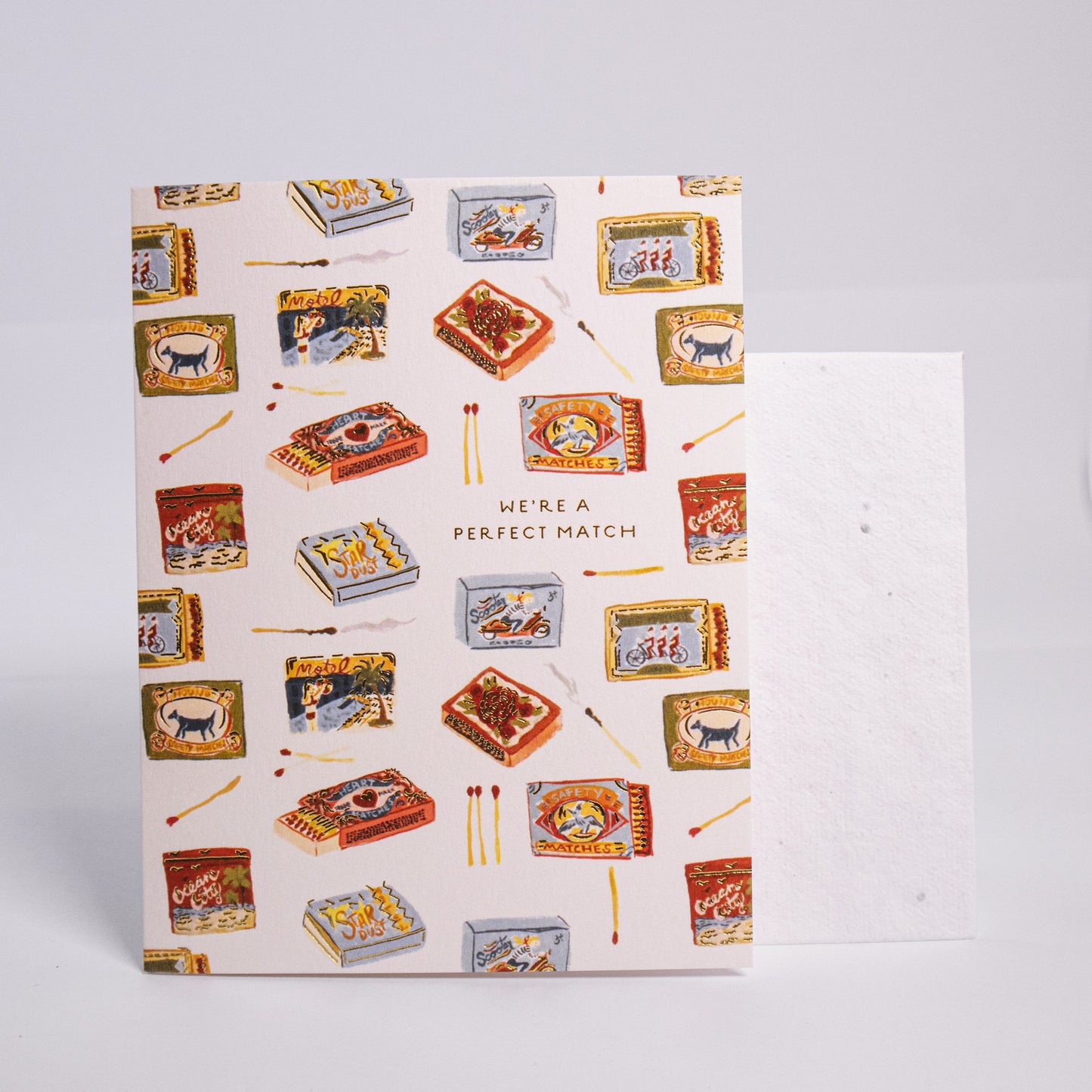 Perfect Match Anniversary Greeting Card