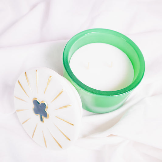 Four Leaf Clover Candle