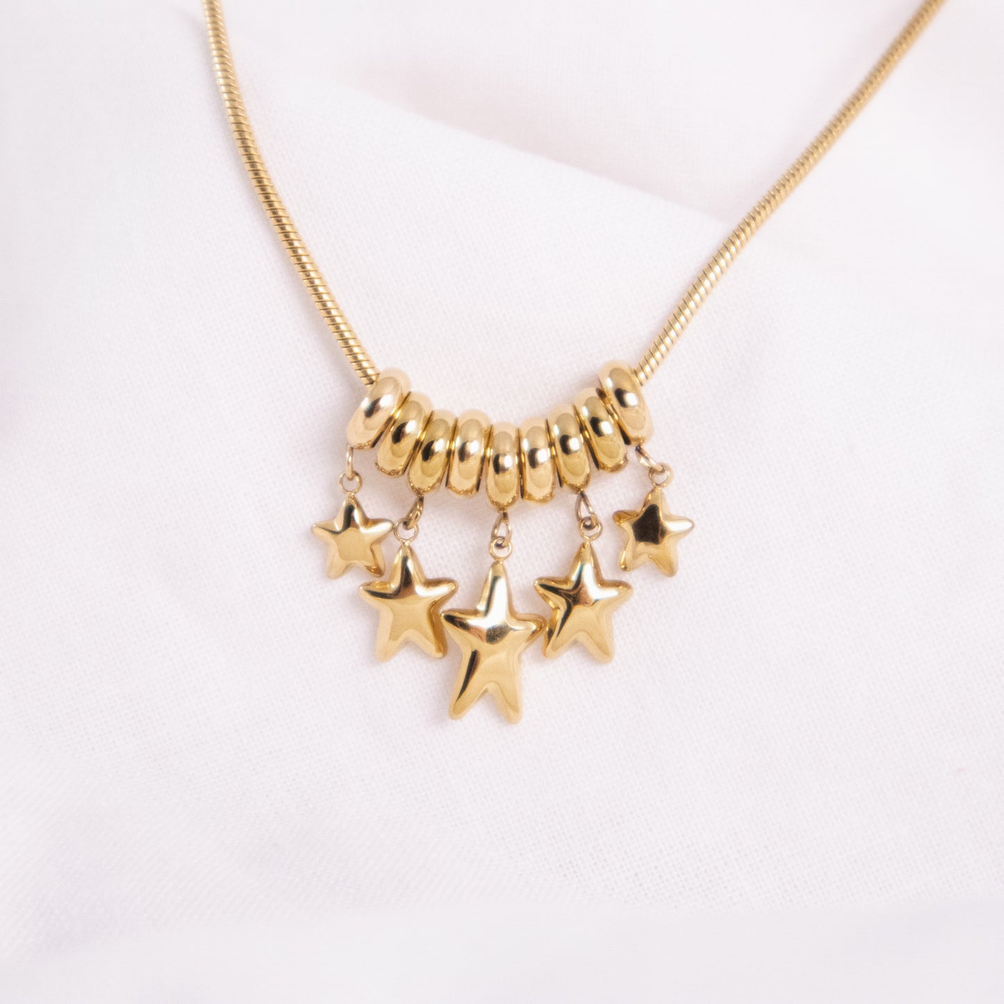 Gold Star Charm Necklace