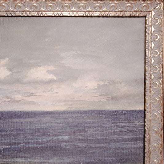 Ocean At Dusk Framed Wall Art
