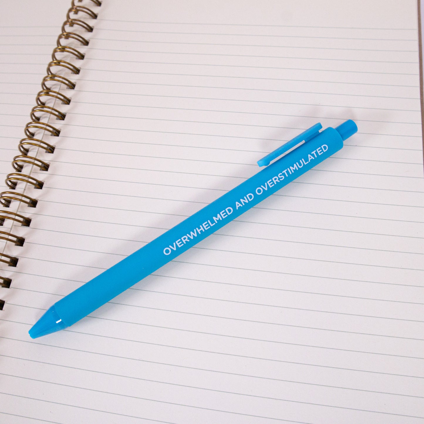 Overwhelmed and Overstimulated Pen